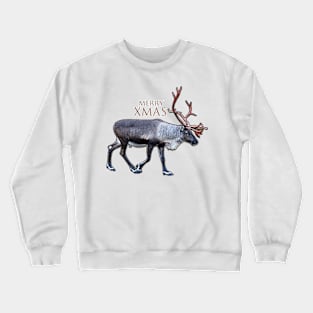 Santa Claus Reindeer Crewneck Sweatshirt